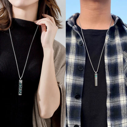 Stainless Steel Aromatherapy Necklace Diffuser Pendant