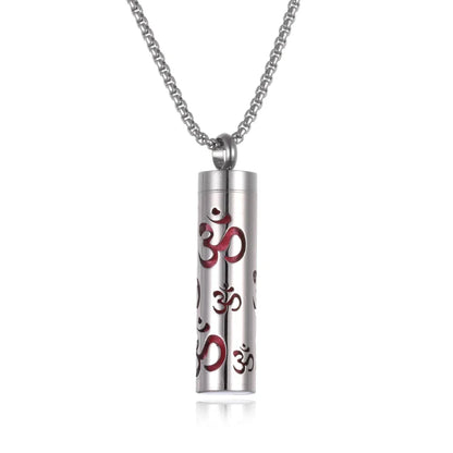 Stainless Steel Aromatherapy Necklace Diffuser Pendant