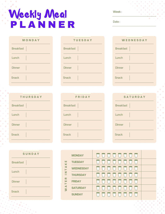 Weekly Meal Planner