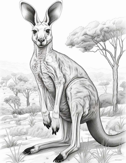 Wild Animals Coloring Pages