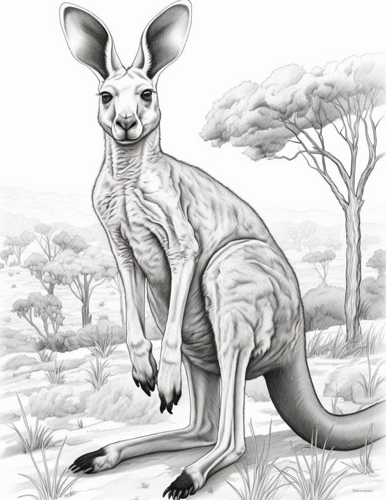 Wild Animals Coloring Pages - Oldhippys