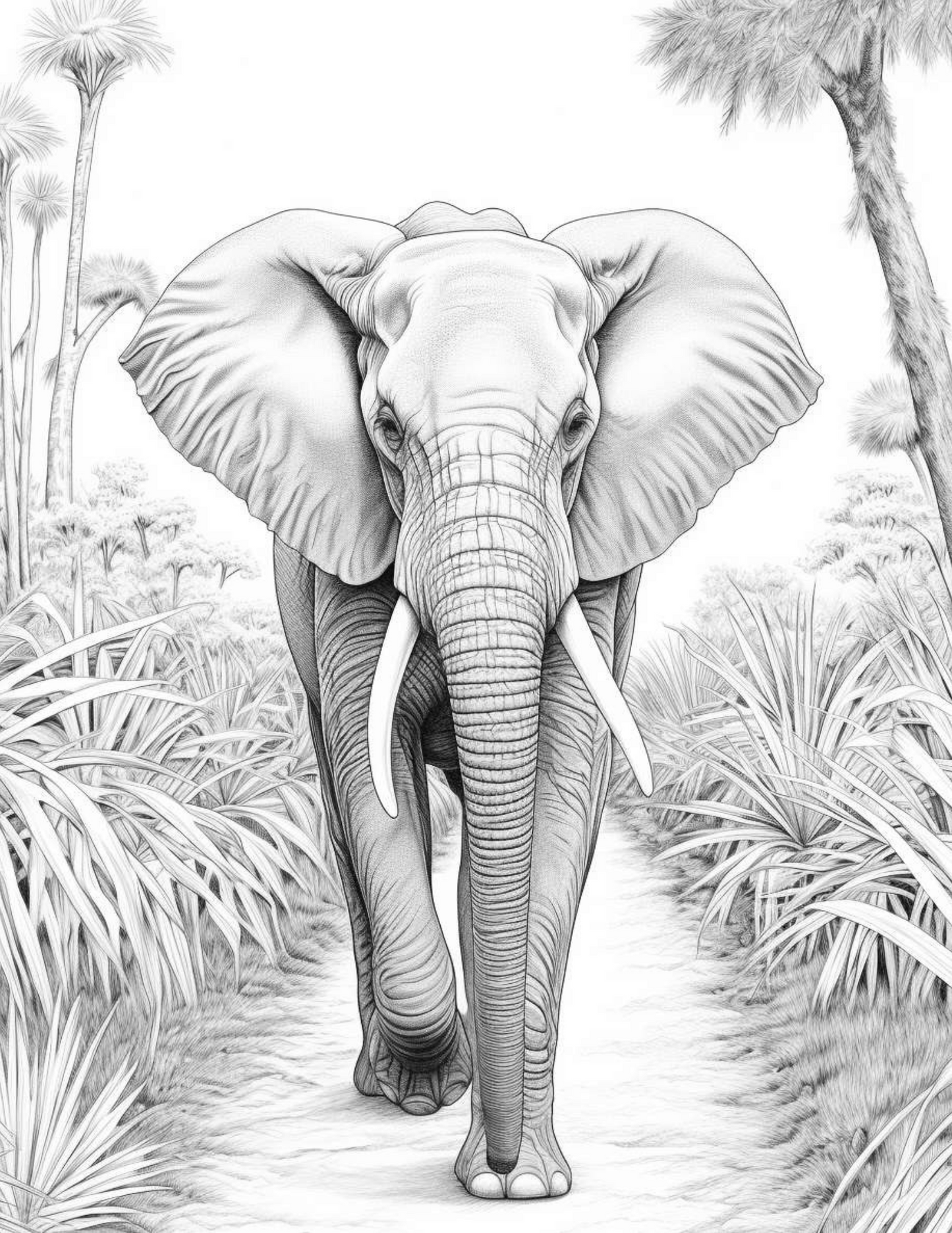 Wild Animals Coloring Pages