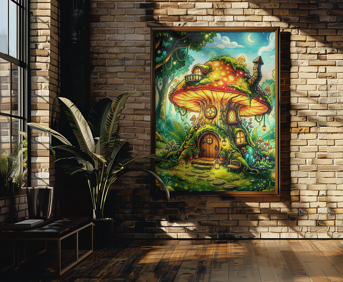 Enchanted Mushroom Cottage
