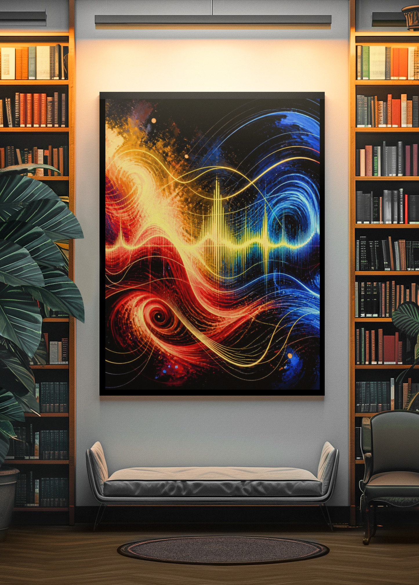 The Color of Sound Digital Art by Old Hippy
