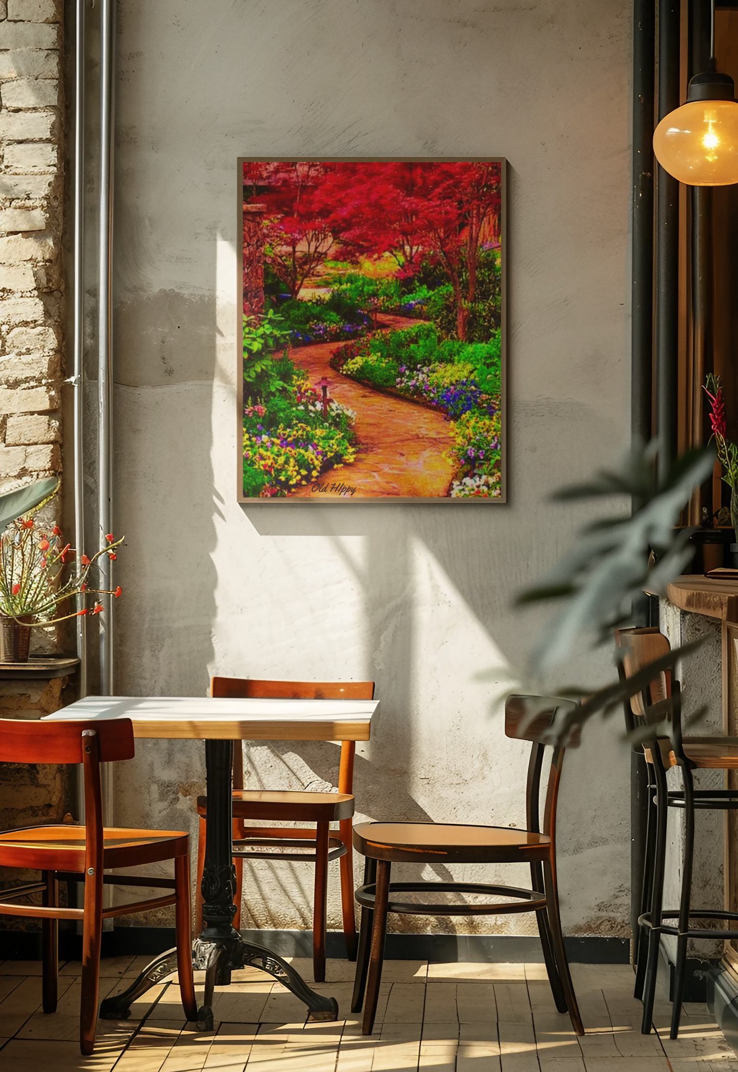 Garden Path of Color