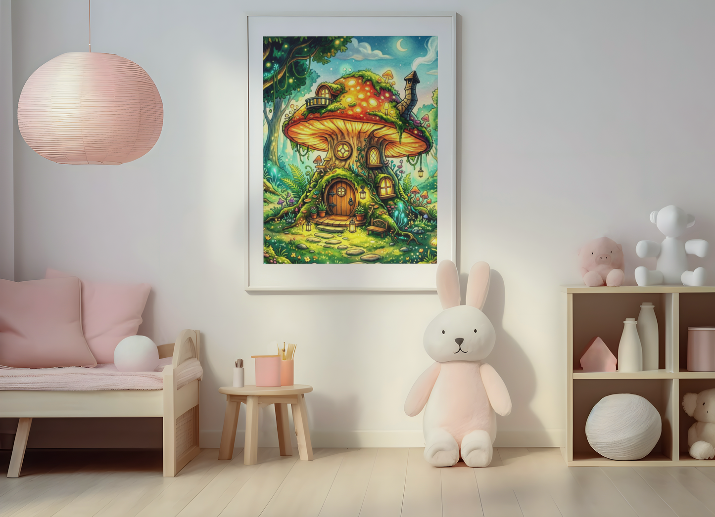 Enchanted Mushroom Cottage