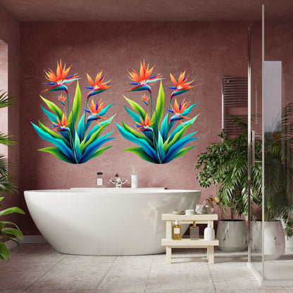 Bird of Paradise Wall Decal