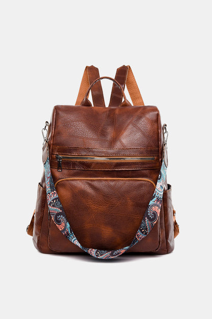 PU Leather Backpack