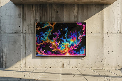Celestial Awakening- AI Original Digital Art by Old Hippy