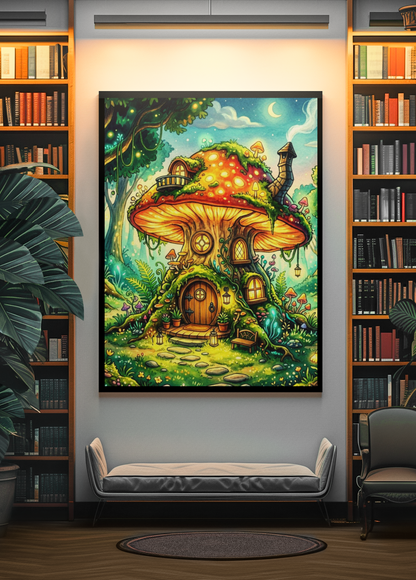 Enchanted Mushroom Cottage