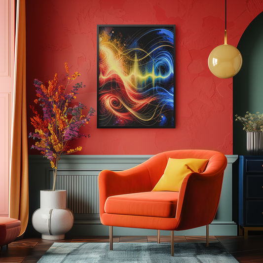 The Color of Sound Digital Art by Old Hippy