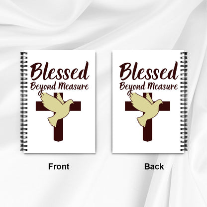 Blessed Beyond Measure Spiral Journal