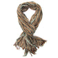 Turkish Cotton Fringed Hobo Scarf