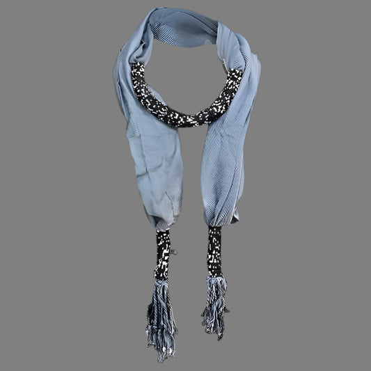 African Handmade Beaded Scarf Neck cover and neck wrap