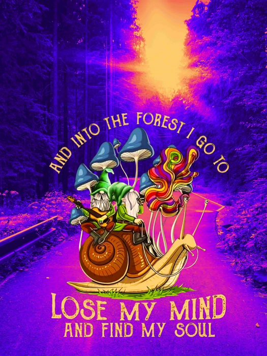 Into the Forest I Go Digital Art Print