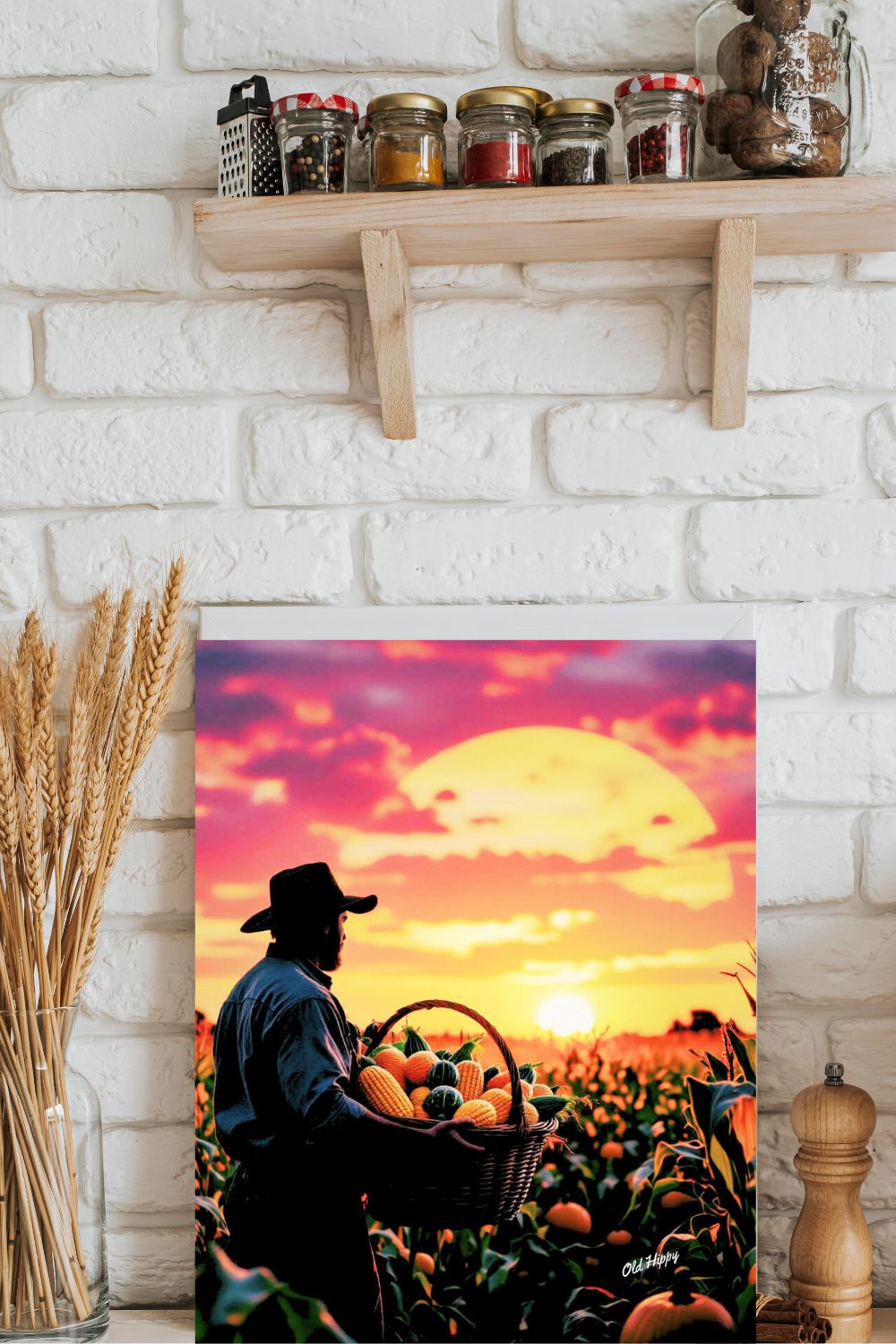 Legacy of the Land Canvas Art by Old Hippy