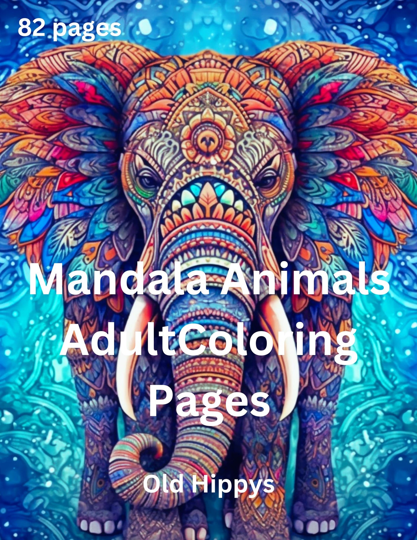 Mandala Animals Adult Coloring Pages