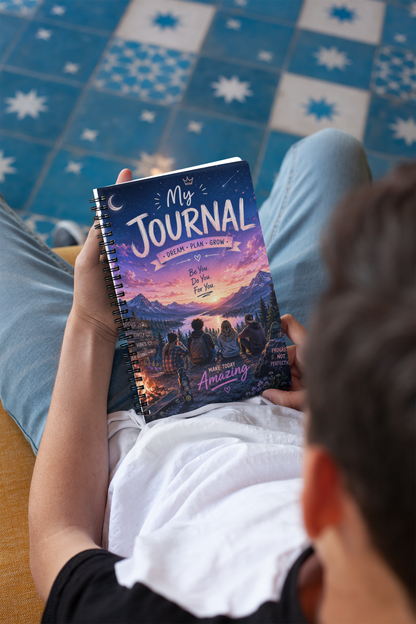 Spiral Notebook Teen Journal