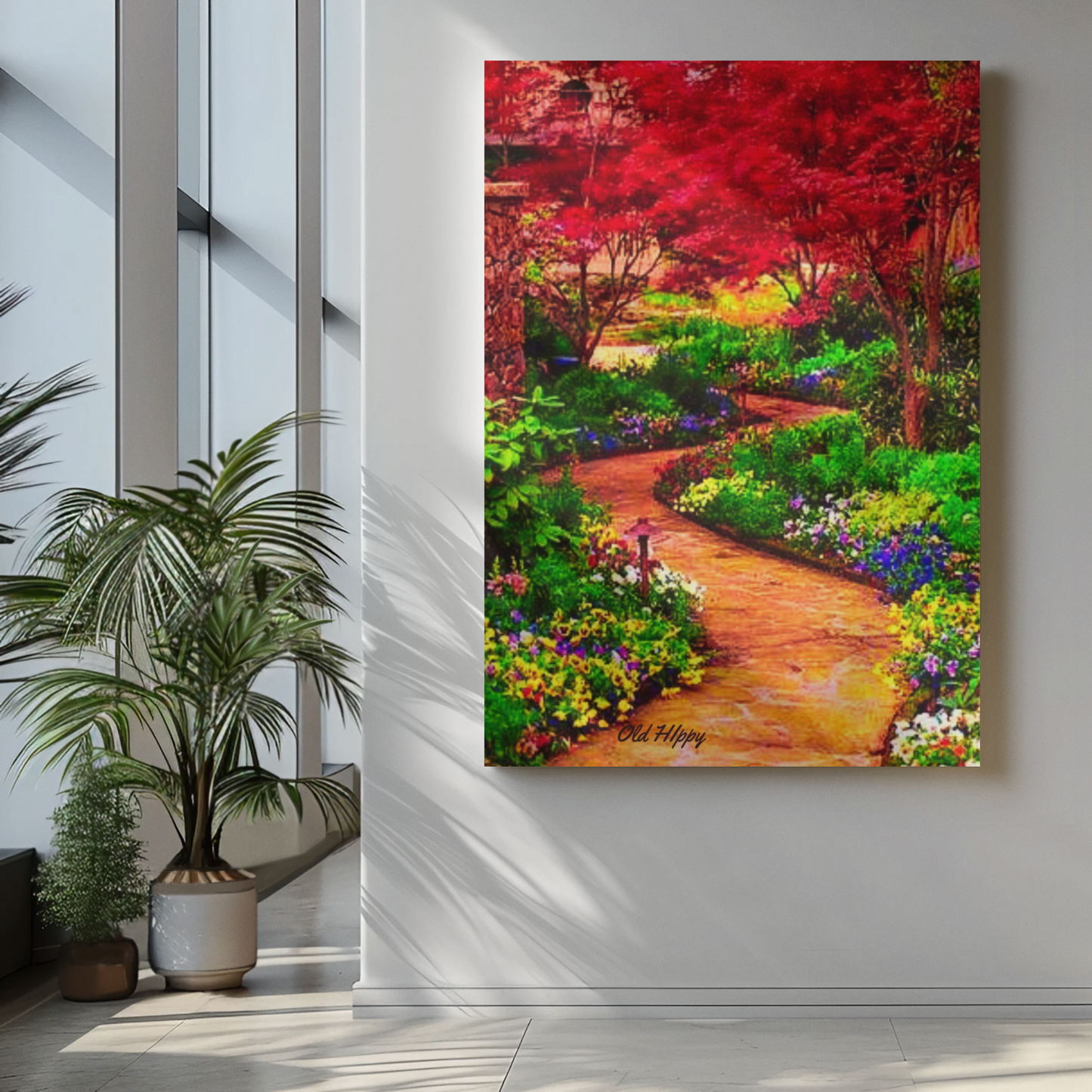 Garden Path of Color