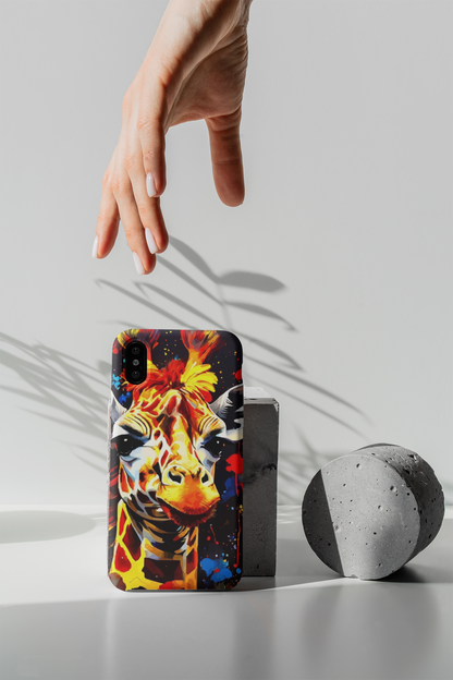 Funky Giraffe AI Digital Art by Old Hippy