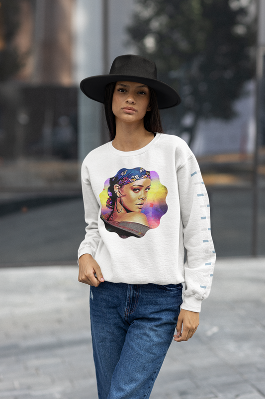 Gypsy Girl Unisex Softstyle Fleece Crewneck Sweatshirt