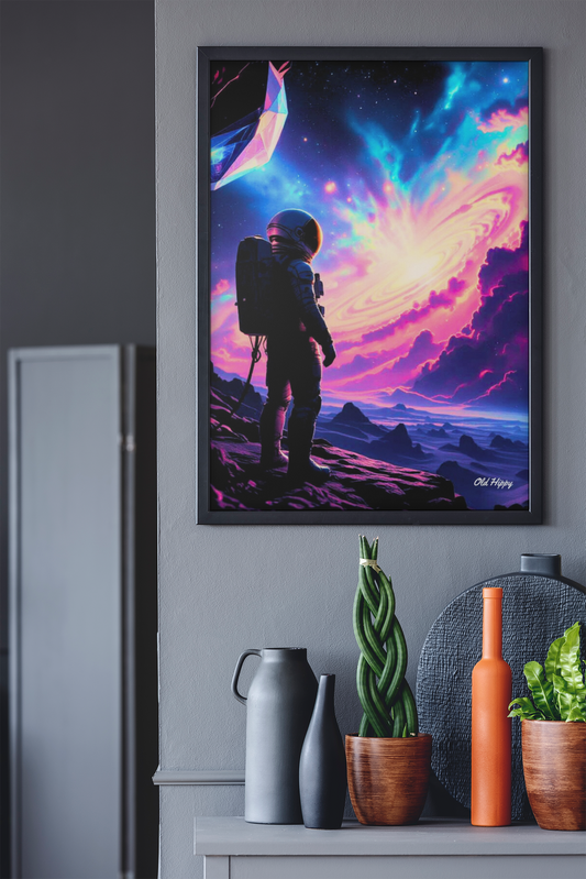 Edge of the Unknown Original AI Art by Old Hippy