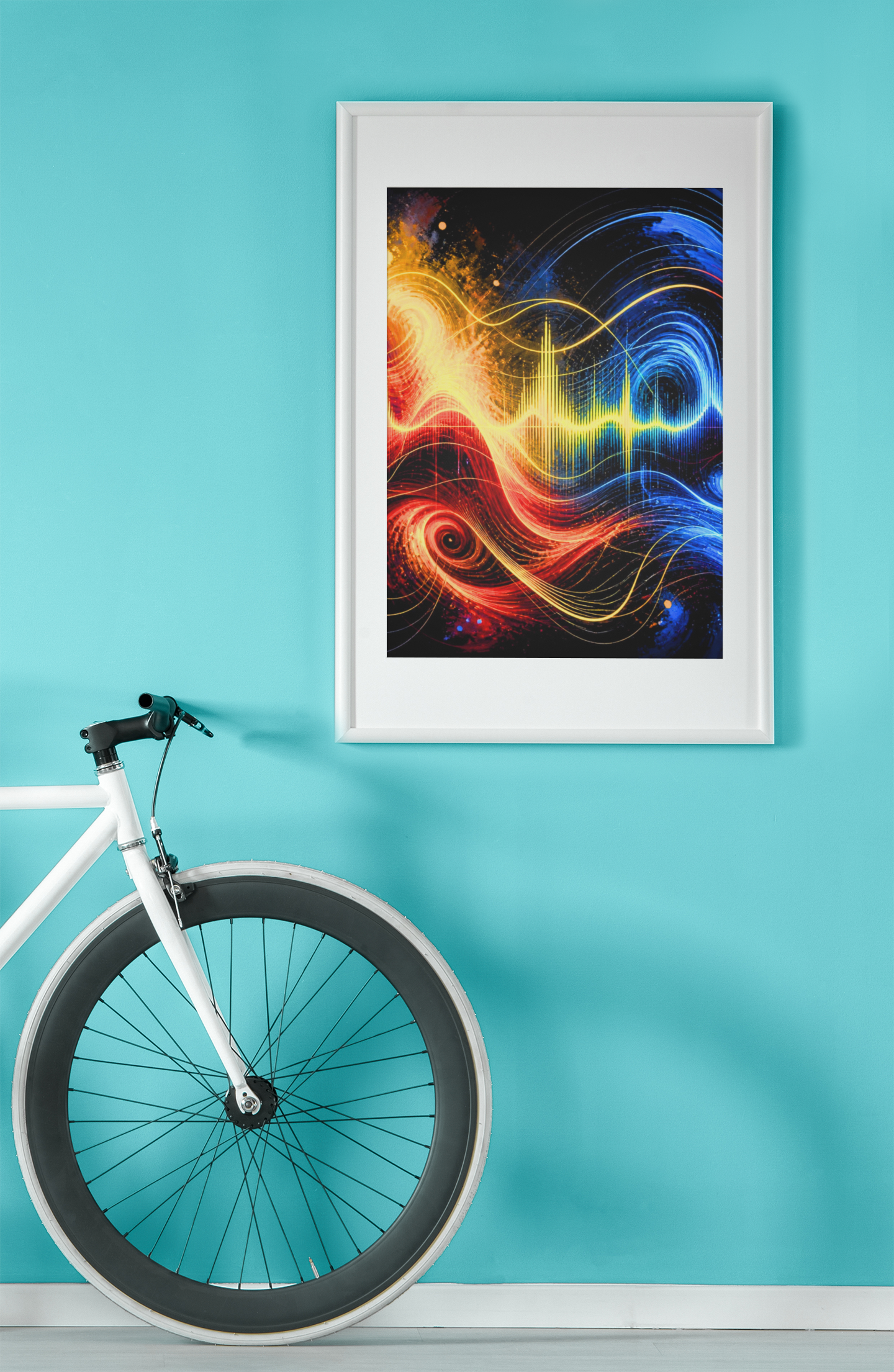 The Color of Sound Digital Art by Old Hippy