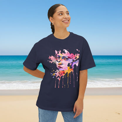 Girl in Color Abstract Tshirt