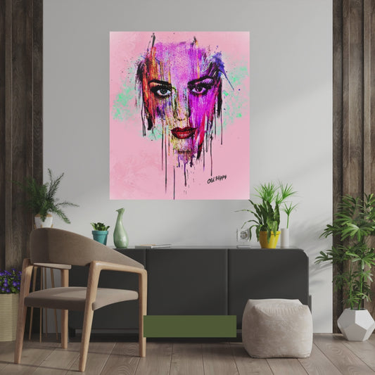 Drift Muse AI Canvas Wall Art by Old Hippy
