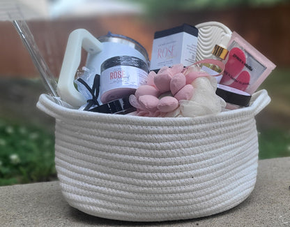 Bath and Beauty Gift Basket for Women