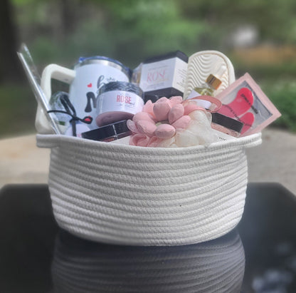 Bath and Beauty Gift Basket for Women
