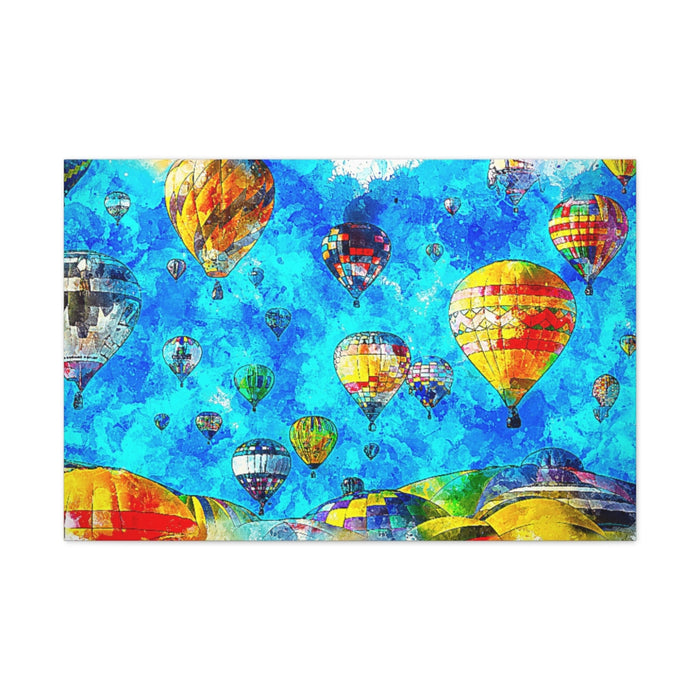 Hot Air Balloons Canvas Gallery Wrap