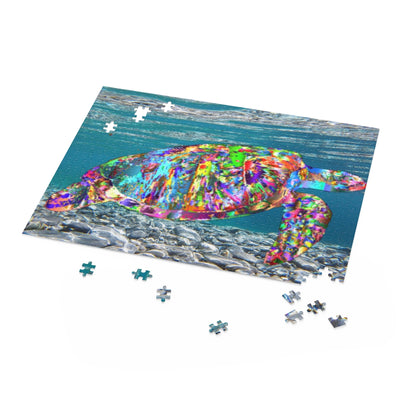 Rainbow Sea Turtle Puzzle