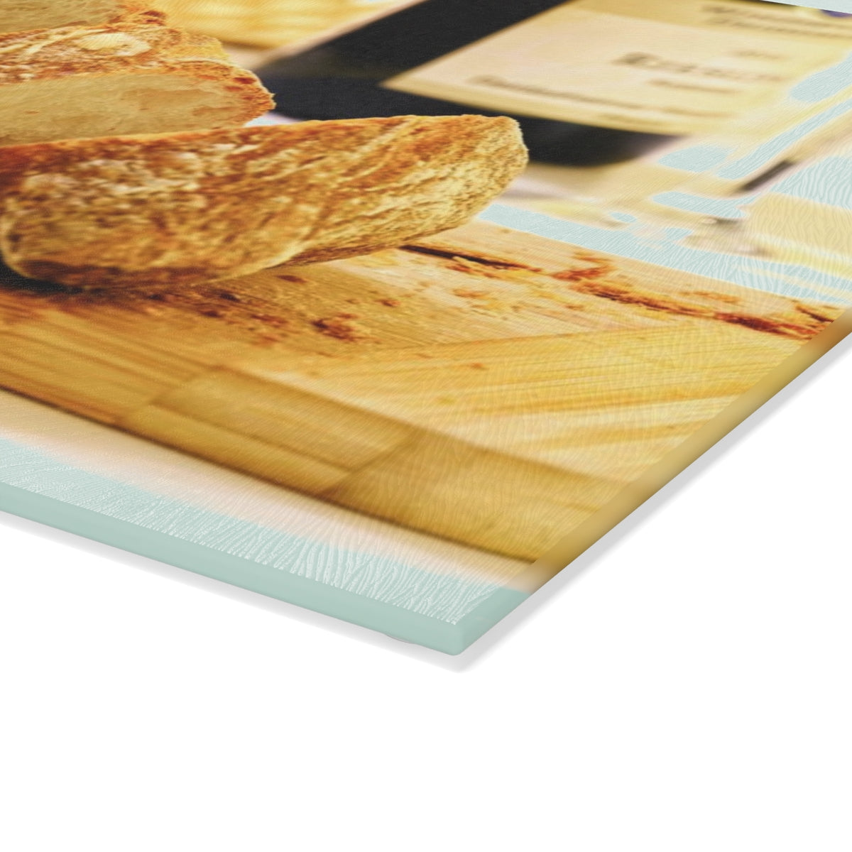 Bread Wine and Thee Glass Cutting Board