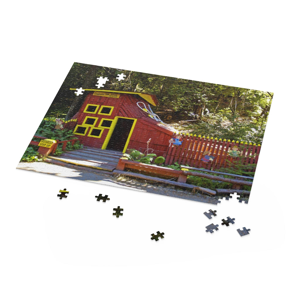 Confusion Hill Boot House Puzzle