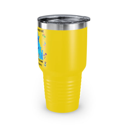 Old Hippies Never Die Tumbler, 30oz