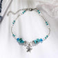 Boho Crystal Starfish Anklet Ankle Bracelet