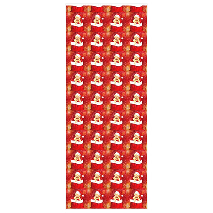 Christmas Puppy Wrapping Paper