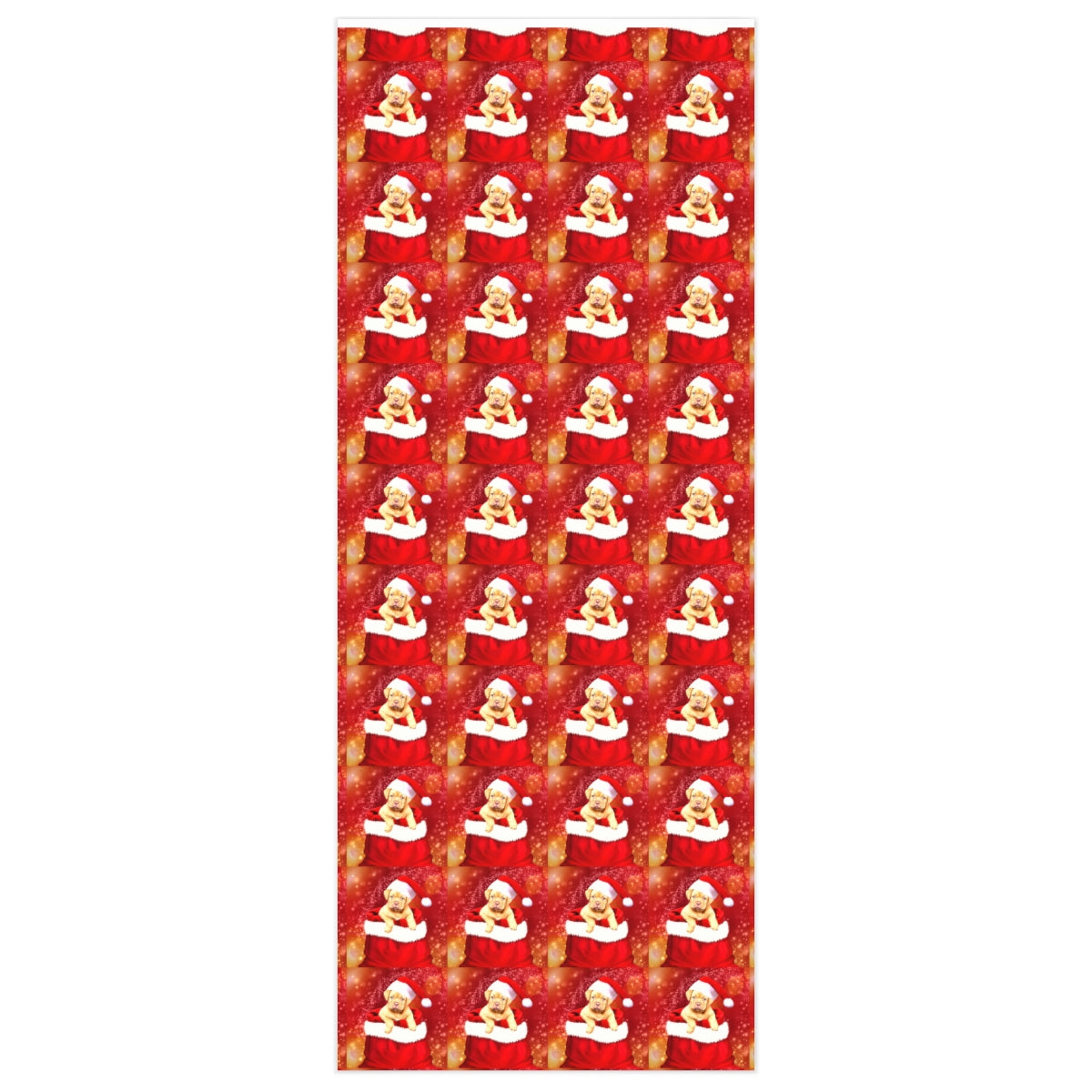 Christmas Puppy Wrapping Paper