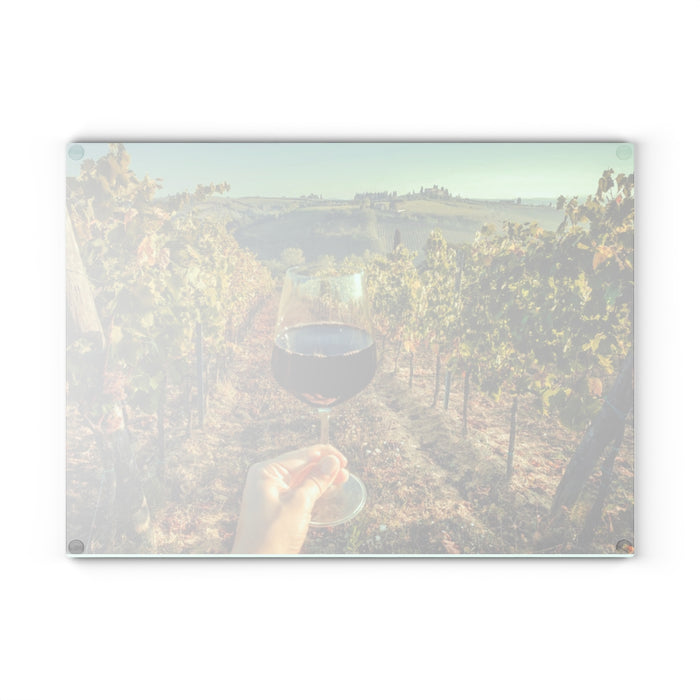 Tuscany Wine Glass Cutting Board