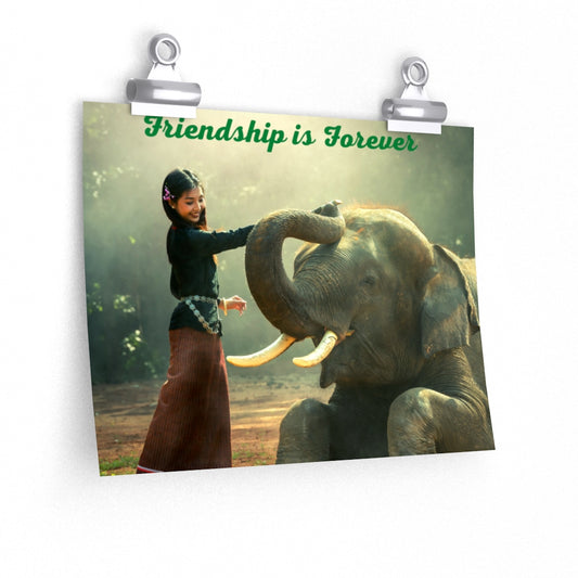 Friendship is Forever Premium Matte posters