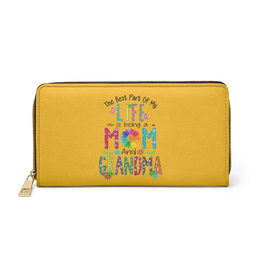 Mom and Grandma Zipper Wallet