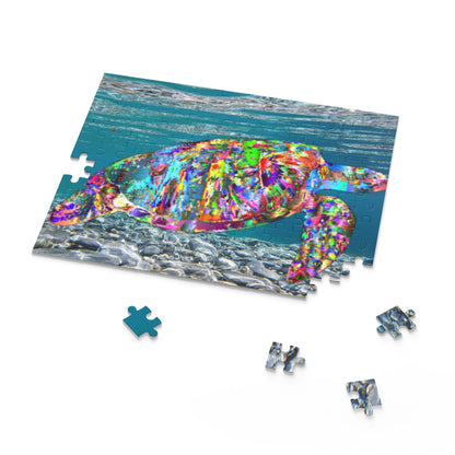 Rainbow Sea Turtle Puzzle