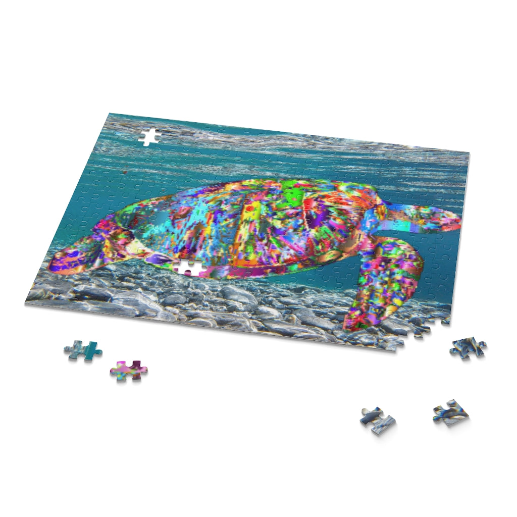 Rainbow Sea Turtle Puzzle