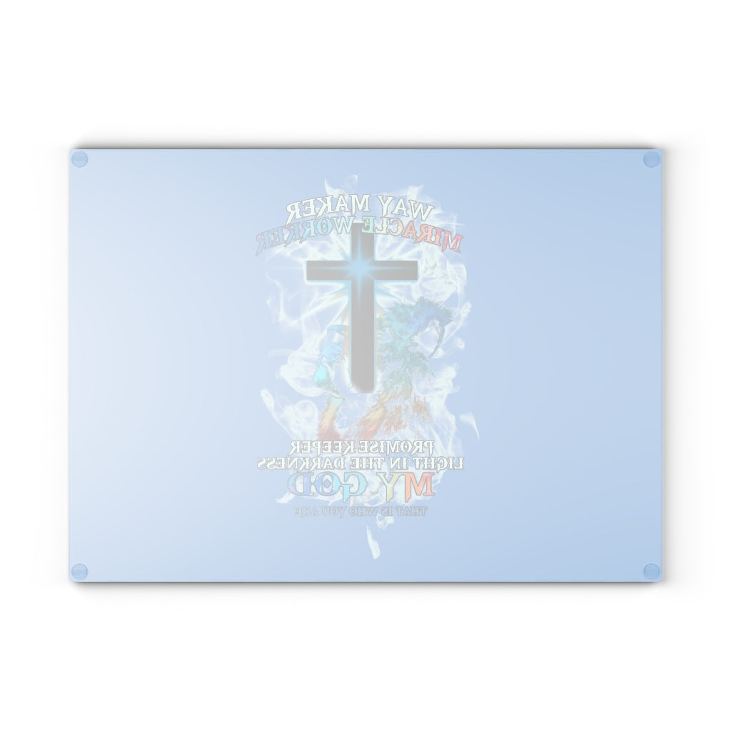 Waymaker Miracle Worker Glass Cutting Board