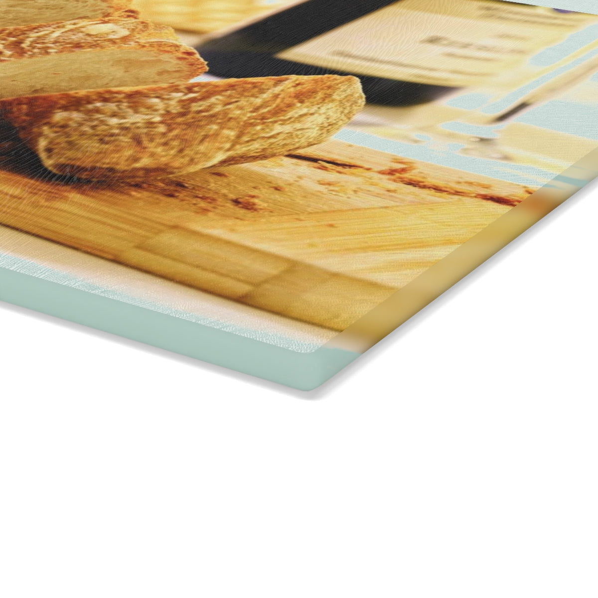 Bread Wine and Thee Glass Cutting Board