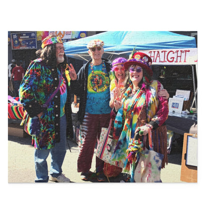 Senior Hippies at Haight Ashbury Puzzle