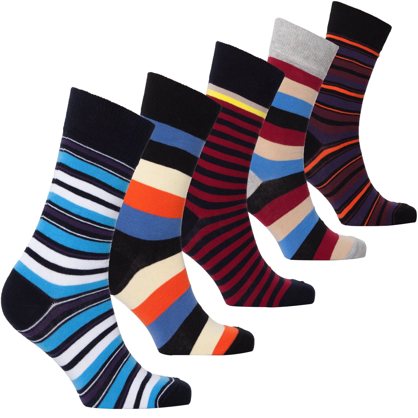 Men's Traditional Stripes Socks