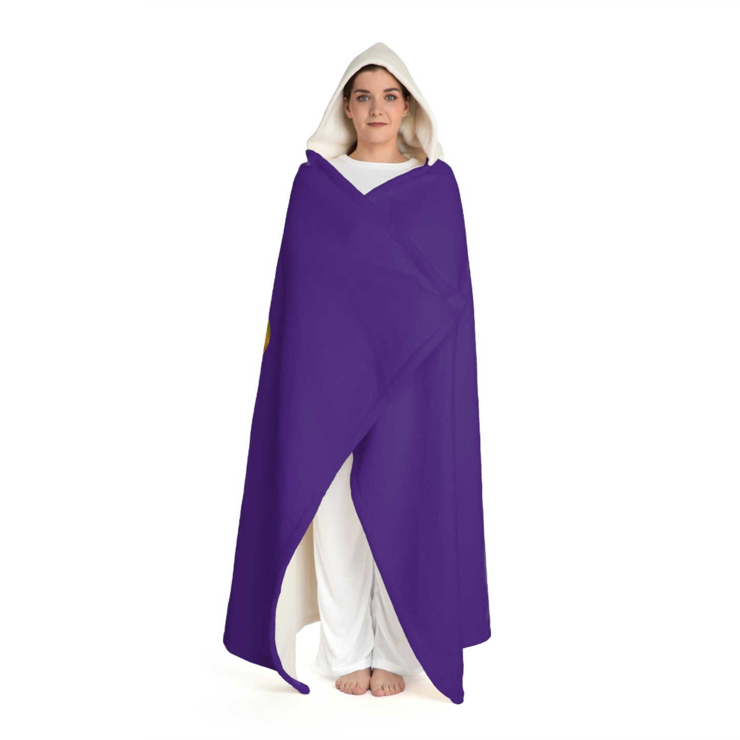 Gypsy Hooded Sherpa Fleece Blanket