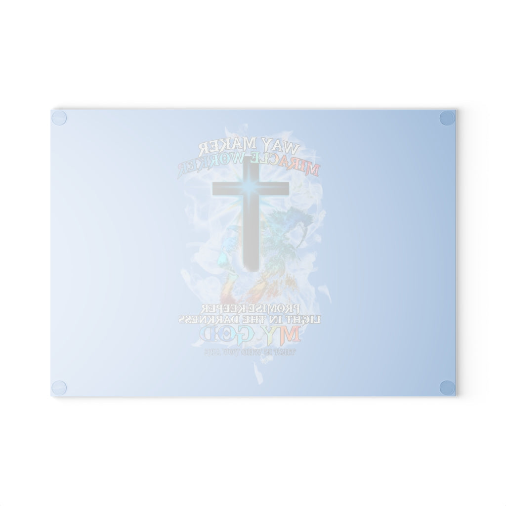 Waymaker Miracle Worker Glass Cutting Board